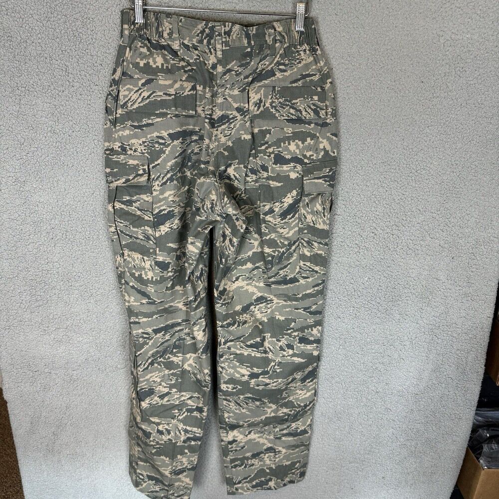 US Air Force Pants Womens 12R Green Camouflage Cargo Military Official - Picture 4 of 10